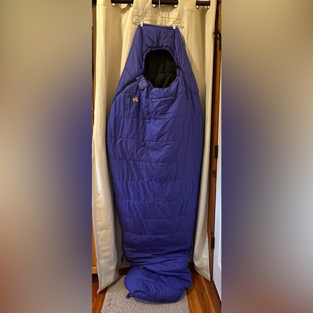 EMS Blue sleeping bag.